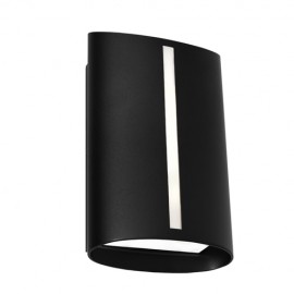 Cougar-Temma 8W Exterior Led Wall Light - Black & White